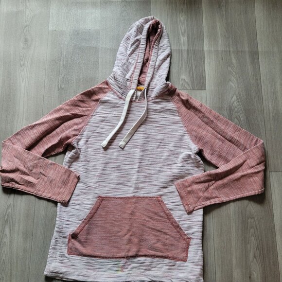 Alexander Julian Striped Hooded Pullover Sweatshirt With Kangaroo Pocket - Picture 5 of 7